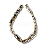 Handmade Gold Foil and Silver Foil Lampwork Beads FOIL-C001-01B-09-2
