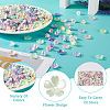  Jewelry 550Pcs 11 Colors Spray Paint ABS Plastic Imitation Pearl Beads MACR-PJ0001-06-5