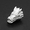 Dragon Head Alloy Beads PALLOY-O059-M-2
