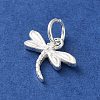 925 Sterling Silver Insect Charms STER-E071-05S-05-2