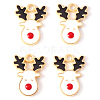 Alloy Enamel Pendants ENAM-S121-013A-1