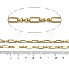 Ion Plating(IP) 304 Stainless Steel Oval Link Chains CHS-G039-02B-G-2