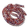 Crackle Glass Beads Strands CCG-C002-6mm-11-2