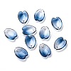 Transparent Glass Pendants GLAA-B003-03E-1