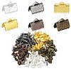 Iron Ribbon Crimp Ends FIND-YW0005-58-1