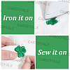 40Pcs Saint Patrick's Day Computerized Embroidery Cloth Self Adhesive Patches PATC-CY0001-51B-6