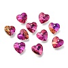 Faceted Glass Charms X-RGLA-L026-B02-1