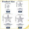 100Pcs Acrylic Rhinestone Cabochons OACR-CY0001-01-2
