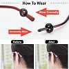 17 Pairs 17 Style Silicone Eyeglasses Ear Grip SIL-NB0001-08-4