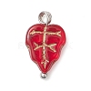 Czech Glass Charms PALLOY-JF04468-02-3