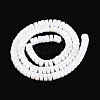 AB Color Plated Opaque Glass Beads Strands GLAA-T026-3x6mm-P10-2
