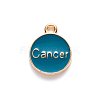 Alloy Enamel Pendants X-ENAM-S124-01B-05D-3