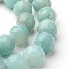 Natural Amazonite Beads Strands G-J376-17-8mm-1