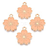 Alloy Enamel Pendants ENAM-S121-115K-1