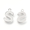 Non-Tarnish 201 Stainless Steel Charms X-STAS-C021-06P-S-2