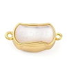 Rectangle Brass Box Clasps KK-P291-48G-02-1