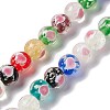 Handmade Lampwork Beads Strand LAMP-E028-01-2