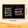 Rectangle Paper Farewell Greeting Card AJEW-WH0522-001-2