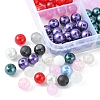 300Pcs 15 Styles Glass Beads GLAA-FS0001-46-4
