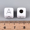 Opaque Acrylic Beads SACR-T035-03A-4