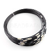 Steel Wire Bracelet Cord DIY Jewelry Making TWIR-R004-18-1