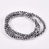 Electroplate Non-magnetic Synthetic Hematite Beads Strands G-J160-C-01-2