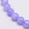 Dyed Natural Green Jade Beads Strands JBS053-6MM-29-1