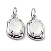 Eco-Friendly Brass Charms KK-H762-03P-2