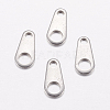 201 Stainless Steel Chain Tabs X-STAS-F149-16P-C-1