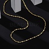 Rack Plating Brass Oval Link Chain Necklace NJEW-A035-06G-02-3