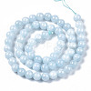 Natural Chalcedony Beads Strands G-S333-12mm-004-2
