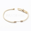 Braided Nylon Cord Bracelet Making MAK-A017-D01-08G-2