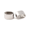 Non-Tarnish 304 Stainless Steel Slide Charms X-STAS-S133-01P-01-2