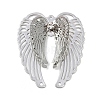 Brass Crystal Rhinestone 3D Hollow Angel Wings Chandelier Component Links KK-A261-05P-1
