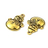 Tibetan Style Alloy Pendants TIBEP-EA314Y-AG-FF-2