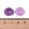 Dyed Natural White Jade European Beads G-N359-17A-12-3