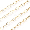 3.28 Feet Soldered Brass Paperclip Chains X-CHC-D025-04G-2