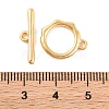 Brass Toggle Clasps LS-KK-U024-02G-4