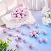 50Pcs Food Grade Eco-Friendly Silicone Beads SIL-TA0002-89F-5