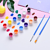 Plastic Paint Pots Strips DIY-PH0027-27-7