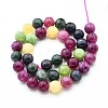 Natural Quartz Beads Strands G-N355-10mm-35-2