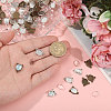 80Pcs Zinc Alloy Connector Cabochon Settings FIND-CA0011-28-3