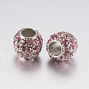 Alloy Rhinestone European Beads PALLOY-F200-03H-2