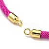 Nylon Cords Bracelet Makings Fit for Connector Charms AJEW-P116-02G-12-2
