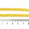 Transparent Glass Beads Strands EGLA-A035-T4mm-D03-5