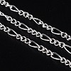 Iron Handmade Chains Figaro Chains Mother-Son Chains CHSM005Y-S-1