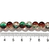 Christmas Theme Crackle Glass Beads Strands CCG-C002-8mm-04-4