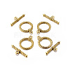 Tibetan Style Alloy Toggle Clasps X-GLF1298Y-NF-2
