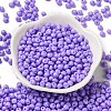 6/0 Opaque Baking Paint Glass Seed Beads SEED-M012-02A-09-2