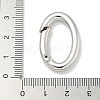Rack Plating Brass Springs Gate Rings KK-L224-090P-3